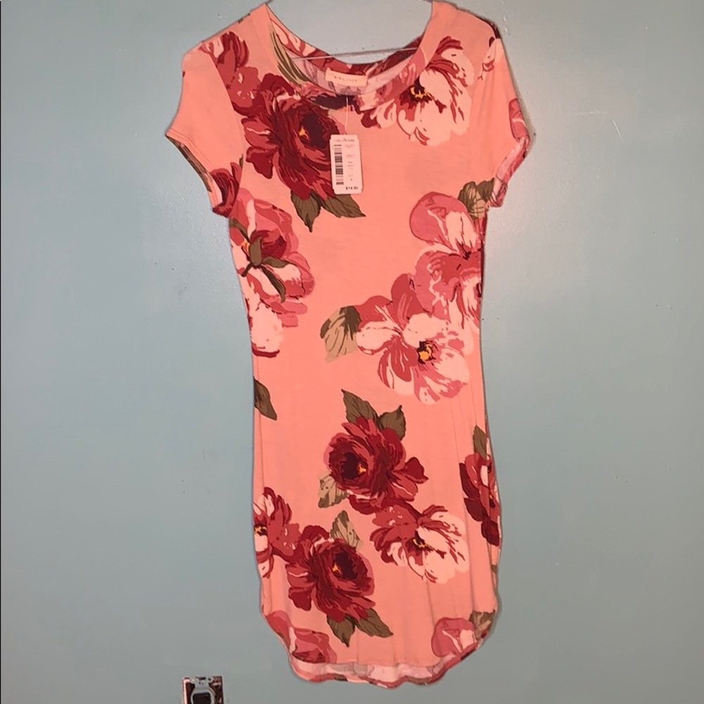 Mind Code Floral Dress